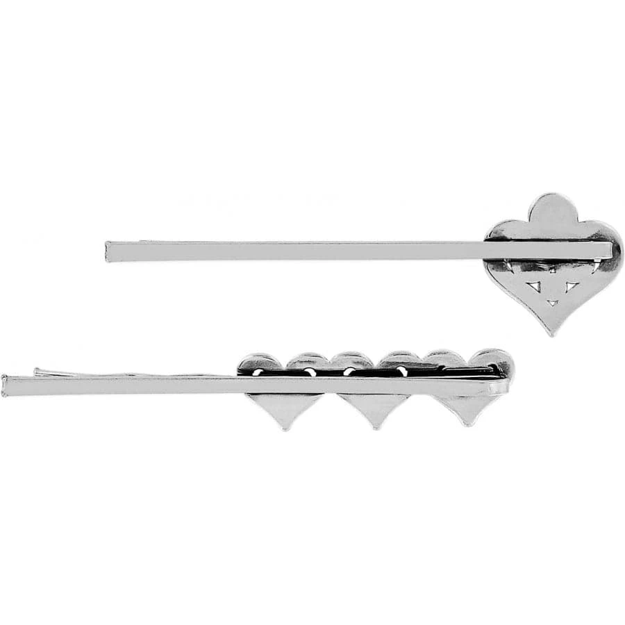 Alcazar Heart Bobby Pin Set - Image 2