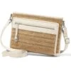 Brooklyn Straw Cross Body Organizer