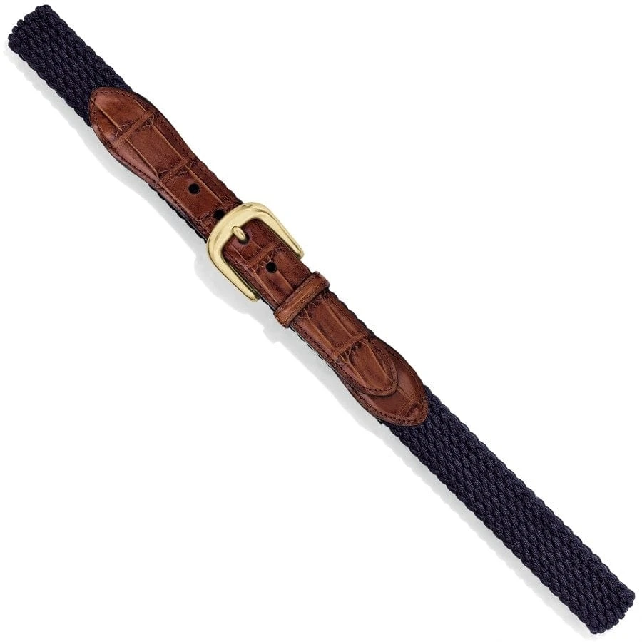 Elastic Cord Croco Tab Taper Belt - Image 3