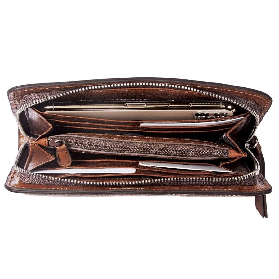 Ferrara Woven Zip Around Wallet - Image 2