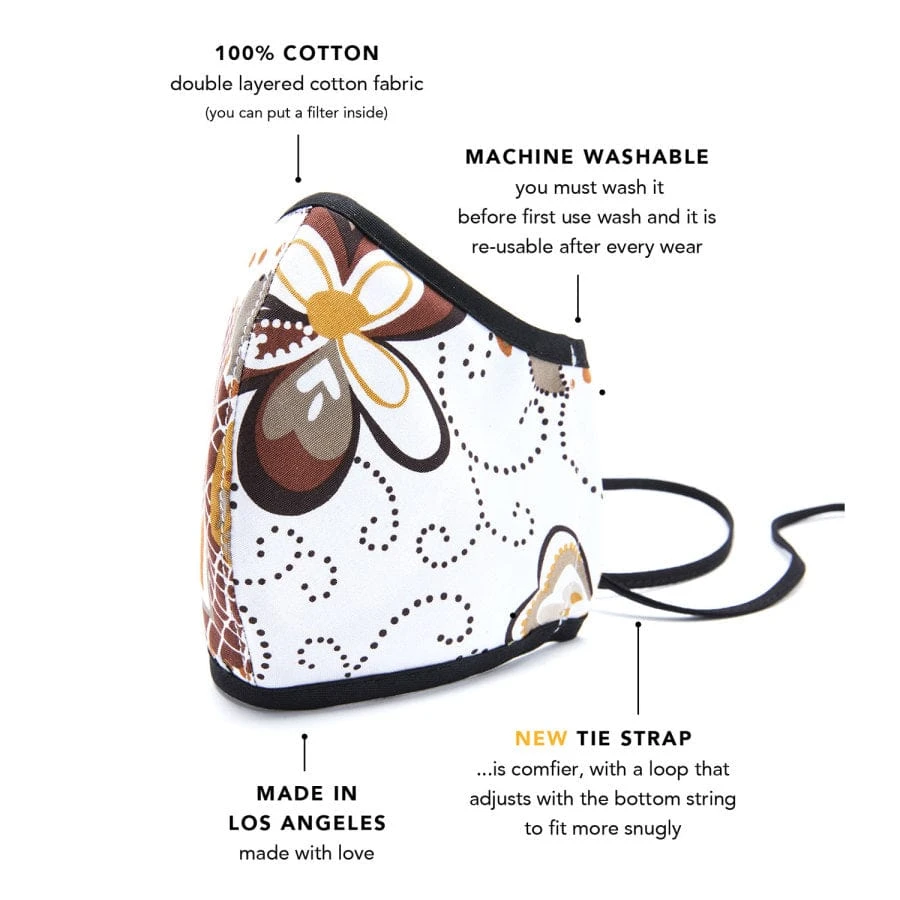 Floral Face Mask (2 Pack) - Image 2