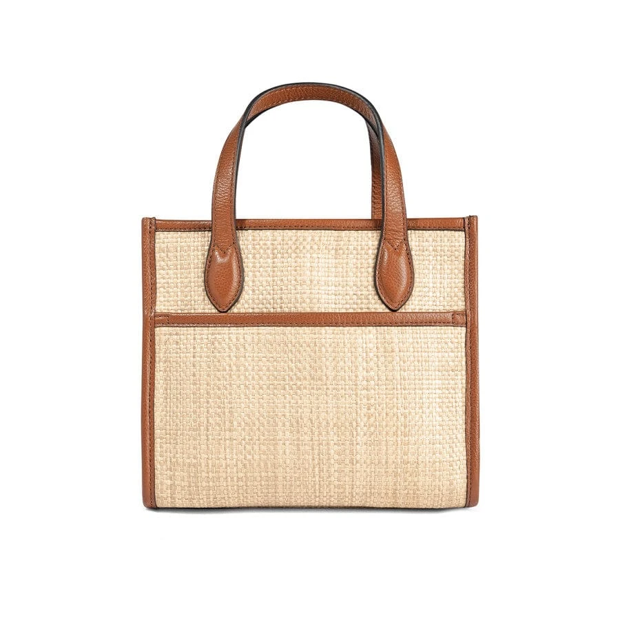 Harlow Straw Small Tote - Image 3
