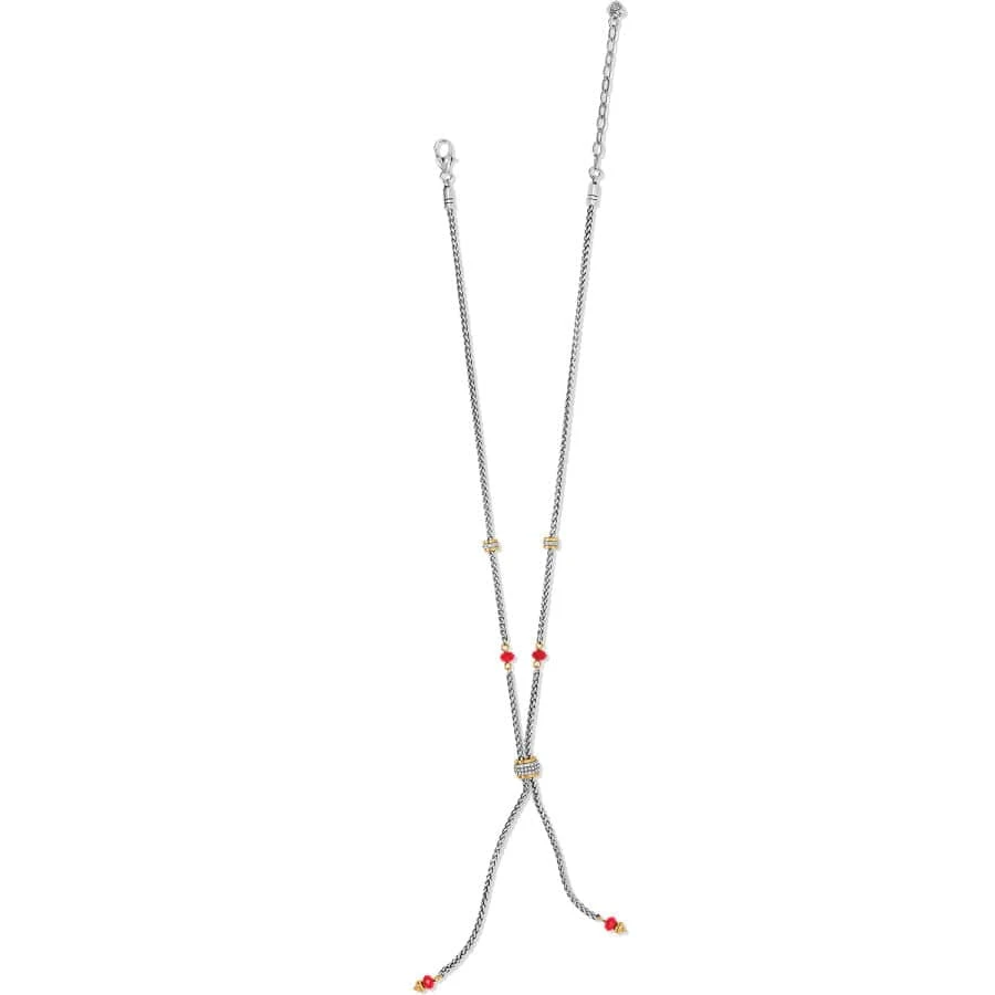 Meridian Two Tone Petite Y Necklace - Image 2