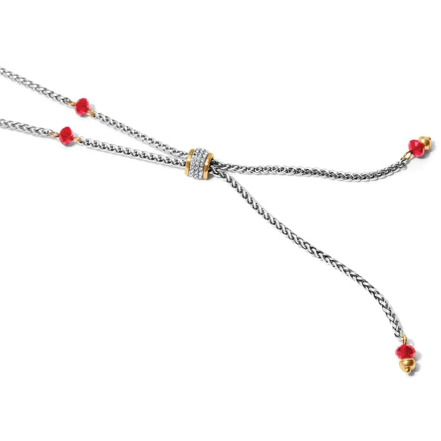 Meridian Two Tone Petite Y Necklace - Image 3
