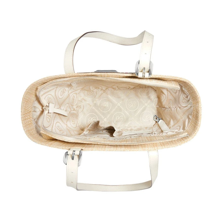 Michaela Straw Tote - Image 2