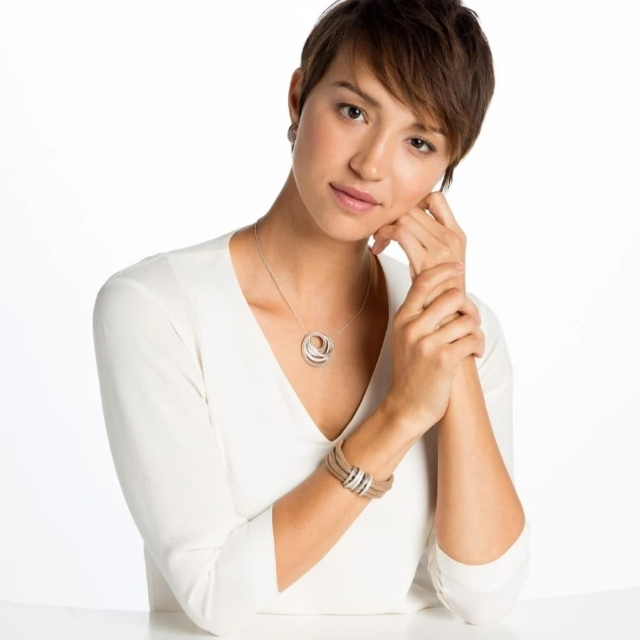 Neptune's Rings Short Necklace - Image 4