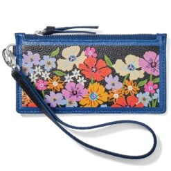 Painted Poppies Card Pouch