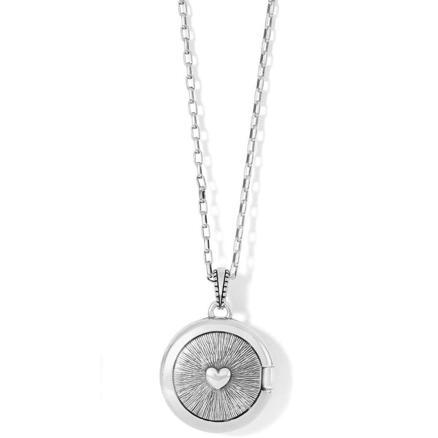 Romanza Round Locket Necklace - Image 3