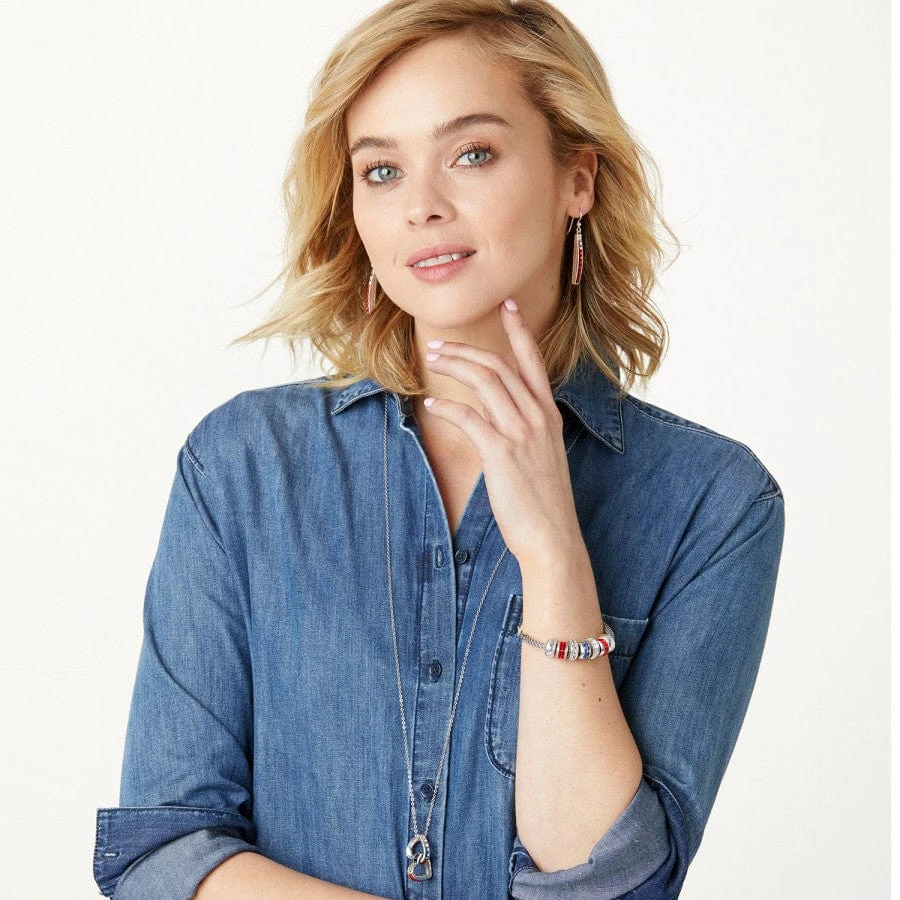 Spectrum Hearts Long Necklace - Image 7