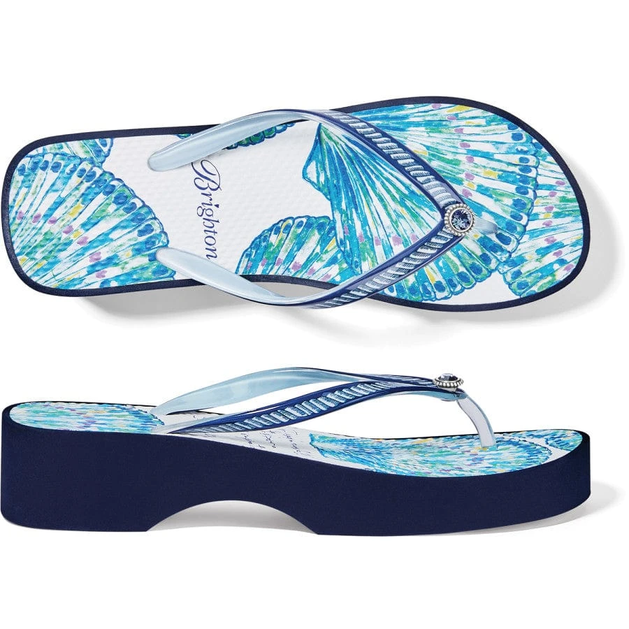 Surf Wedge Flip Flops - Image 3