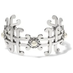 Taos Pearl Cross Cuff