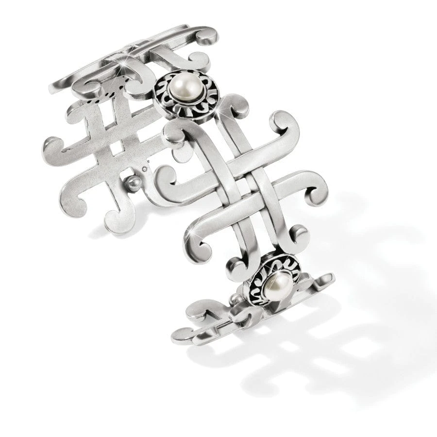 Taos Pearl Cross Cuff - Image 2