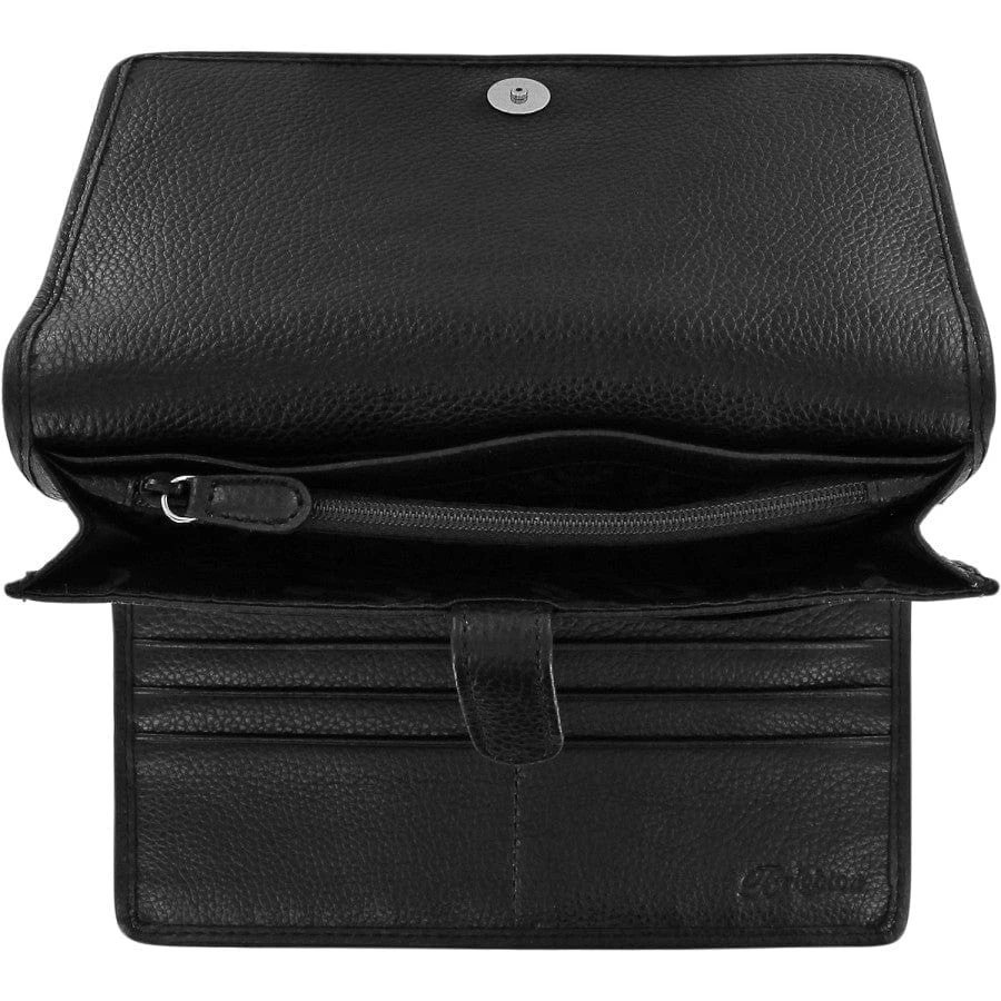 Wild Garden Beaded Clutch Wallet - Image 3